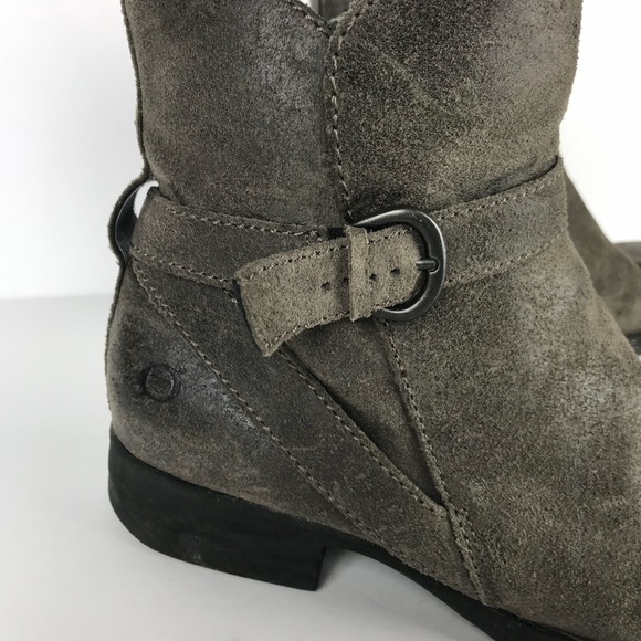 BORN brown leather ankle boot, 9 - Picture 2 of 8